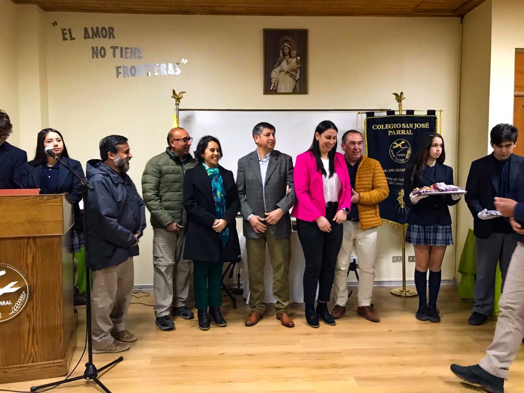 Ceremonia cambio de mano Centro General de Padres y Apoderados